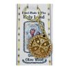 Olive Wood Cross Key Chain from Bethlehem