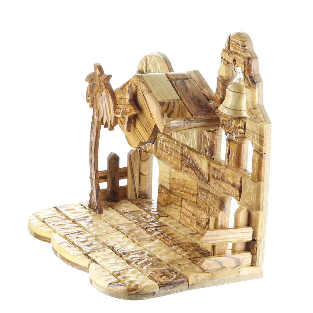 Olive Wood Manger-02-5