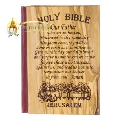 Olive Wood Cover Holy Bible