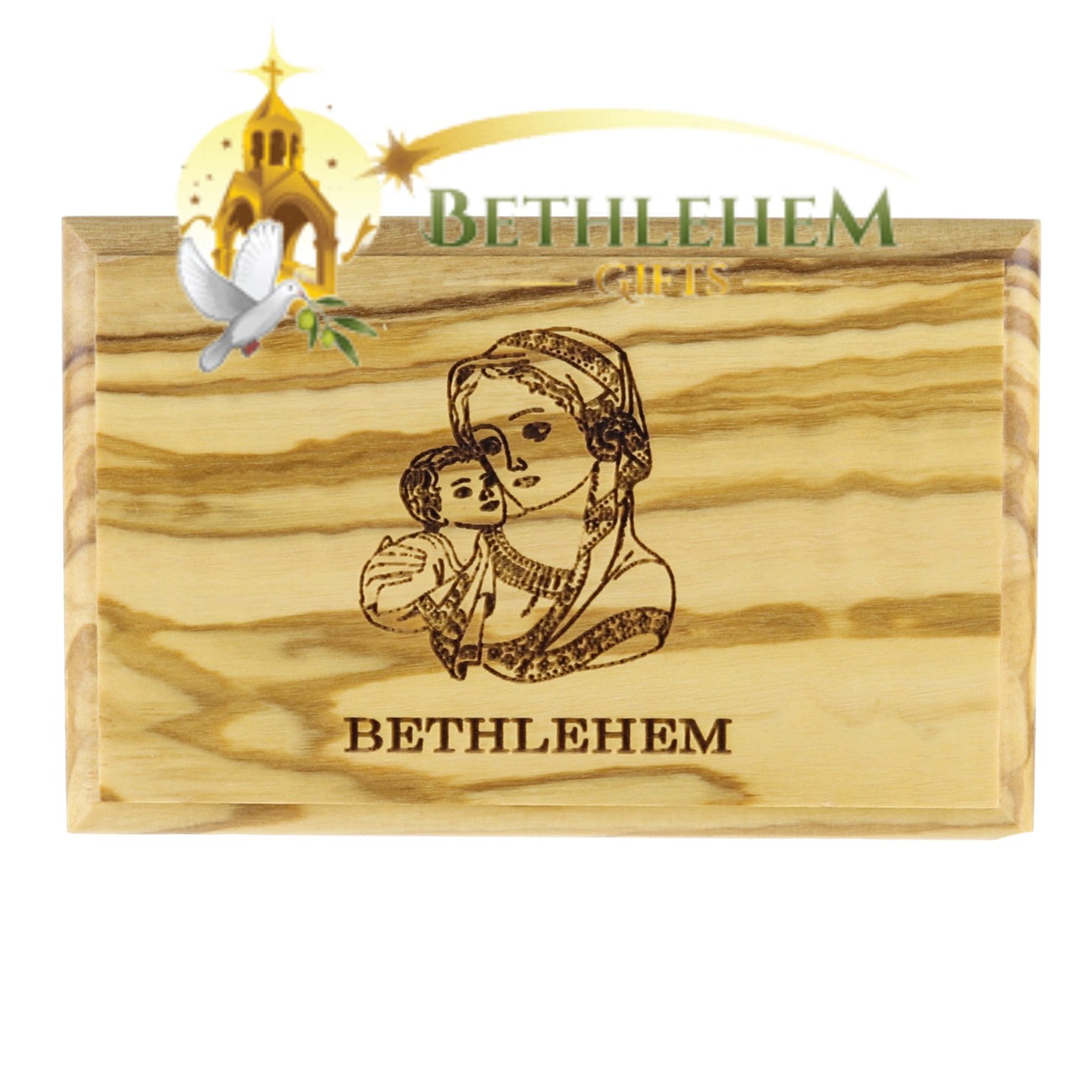Rosary Box with Blessed Mother and Child-04-a