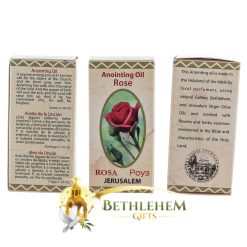 Anointing Oil of the Holy Land- Rose