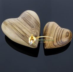 Olive Wood Heart Large
