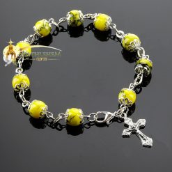 Yellow Stone Beads Bracelet